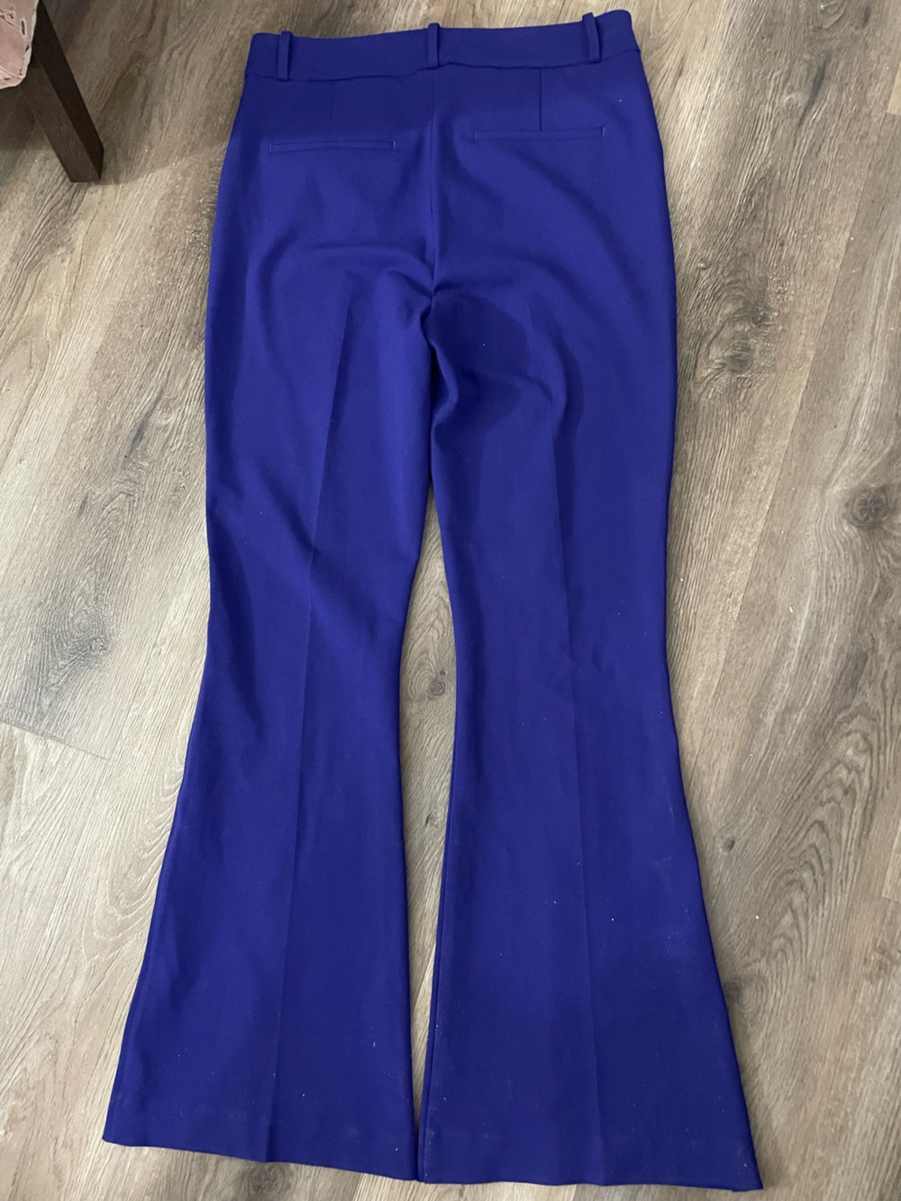 Reiss Dylan Flare Pants Purple Size 8 Brand New with Tags NWT Work Trousers - Picture 5 of 11